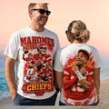 Patrick Mahomes Kansas City Chiefs Vintage MVP Quarterback Football Sports Fans Shirt