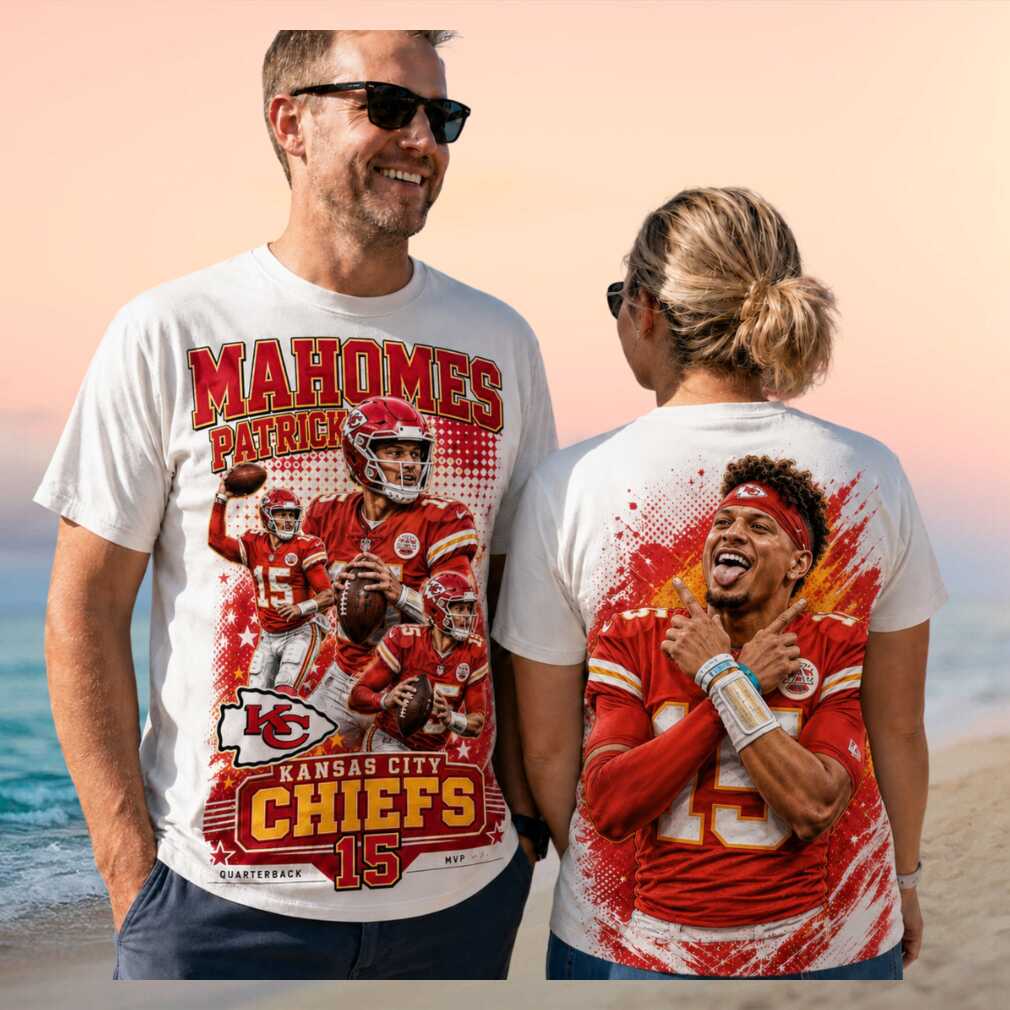 Patrick Mahomes Kansas City Chiefs Vintage MVP Quarterback Football Sports Fans Shirt