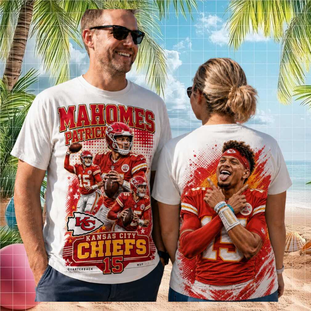 Patrick Mahomes Kansas City Chiefs Vintage MVP Quarterback Football Sports Fans Shirt