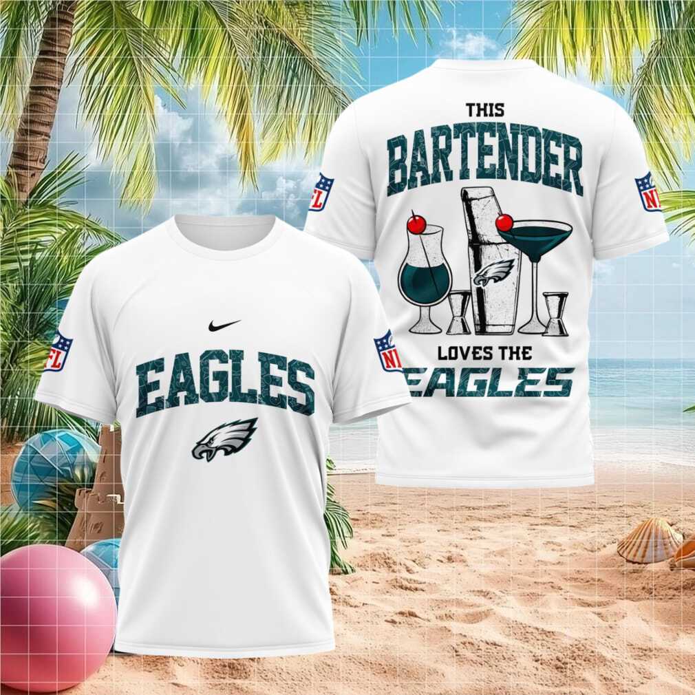 Philadelphia Eagles Bartender Cocktail Game Day Fan Shirt - Limotees LLC