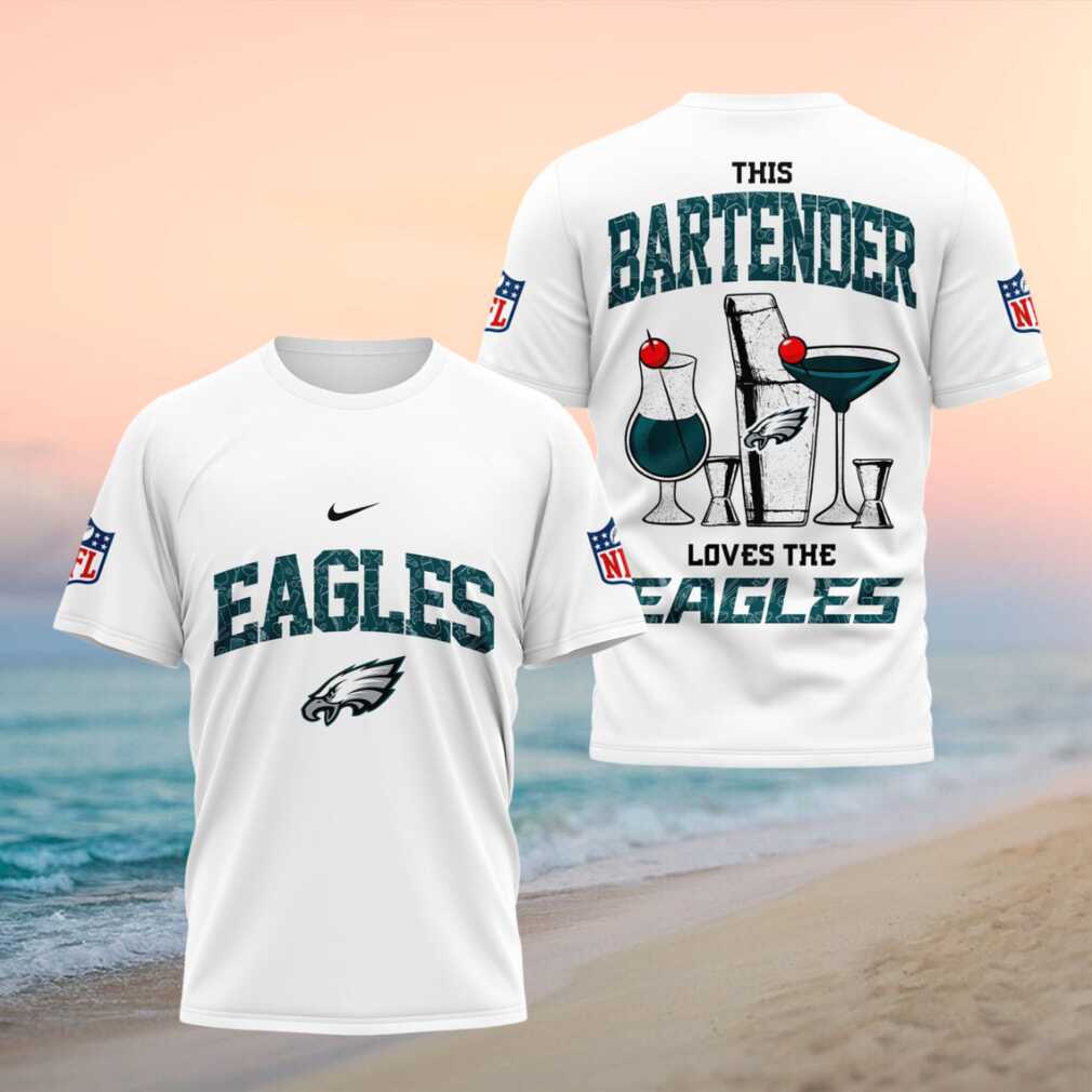 Philadelphia Eagles Bartender Cocktail Game Day Fan Shirt - Limotees LLC