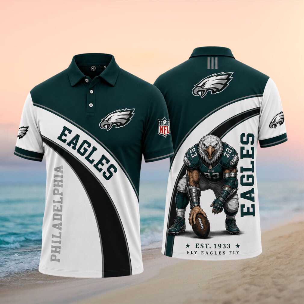 Philadelphia Eagles Football Player Mascot Fly Eagles Fly Shirt