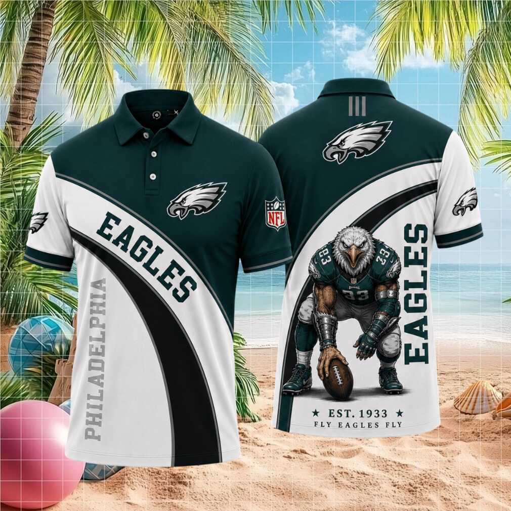Philadelphia Eagles Football Player Mascot Fly Eagles Fly Shirt