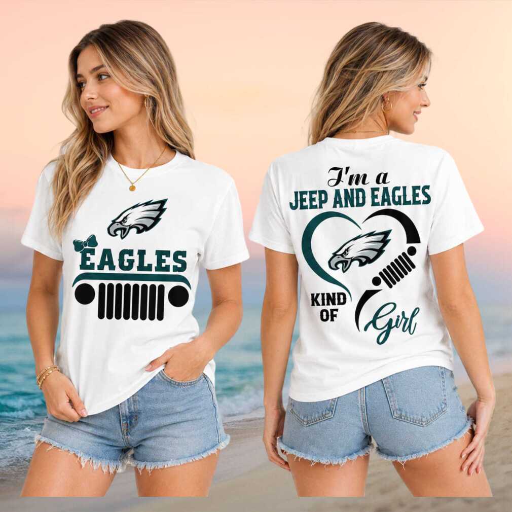 Philadelphia Eagles Jeep Heartbeat Football Fan Shirt - Limotees LLC