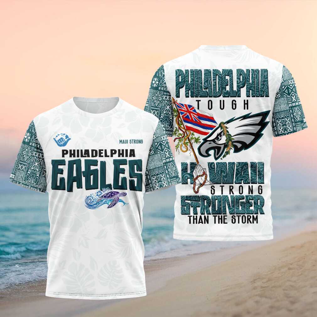 Philadelphia Eagles NFL Hawaiian Stronger Than The Storm Shirt