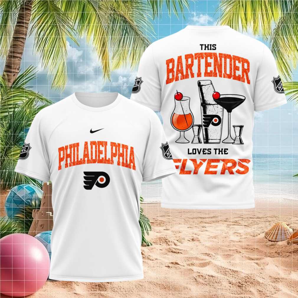 Philadelphia Flyers Bartender Hockey Graphic Shirt NHL Fan Shirt - Limotees LLC