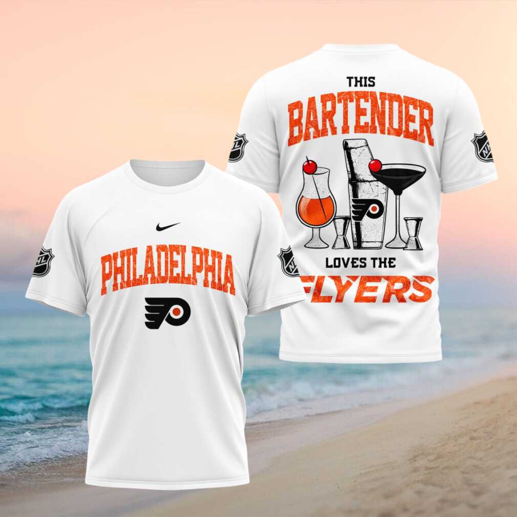 Philadelphia Flyers Bartender Hockey Graphic Shirt NHL Fan Shirt - Limotees LLC