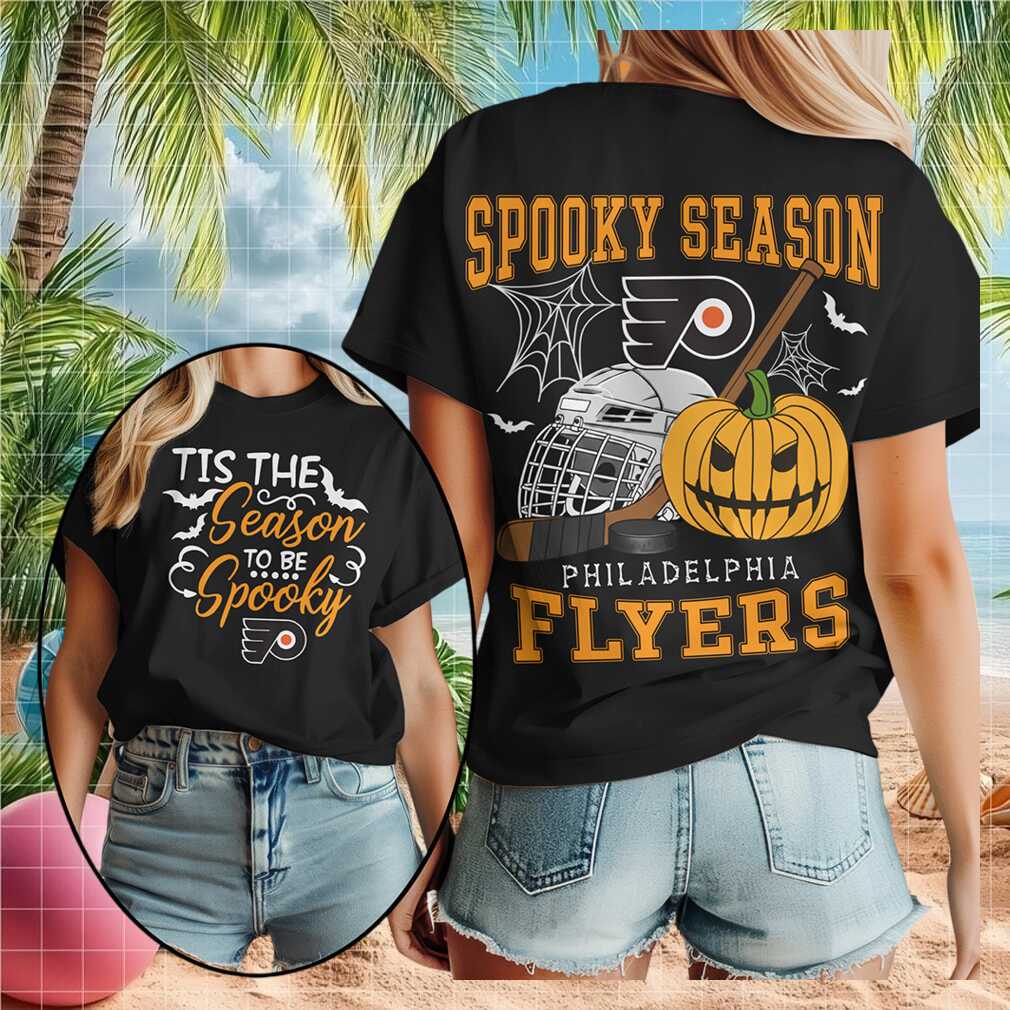 Philadelphia Flyers Spooky Season Halloween Pumpkin Shirt