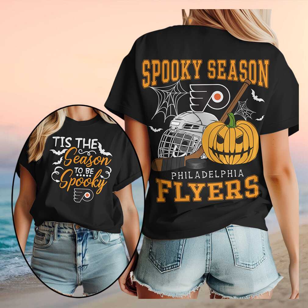 Philadelphia Flyers Spooky Season Halloween Pumpkin Shirt