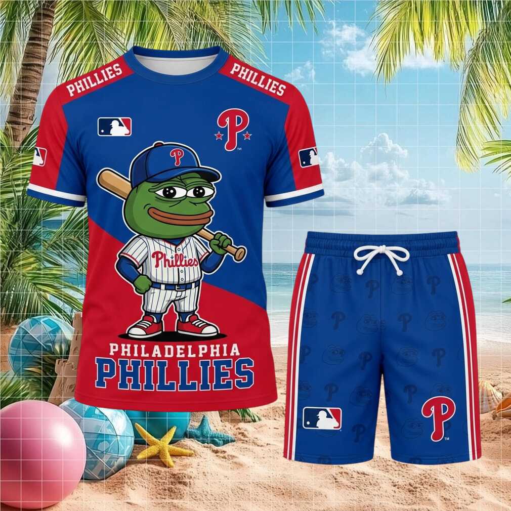 Philadelphia Phillies Pepe The Frog Baseball Shirt