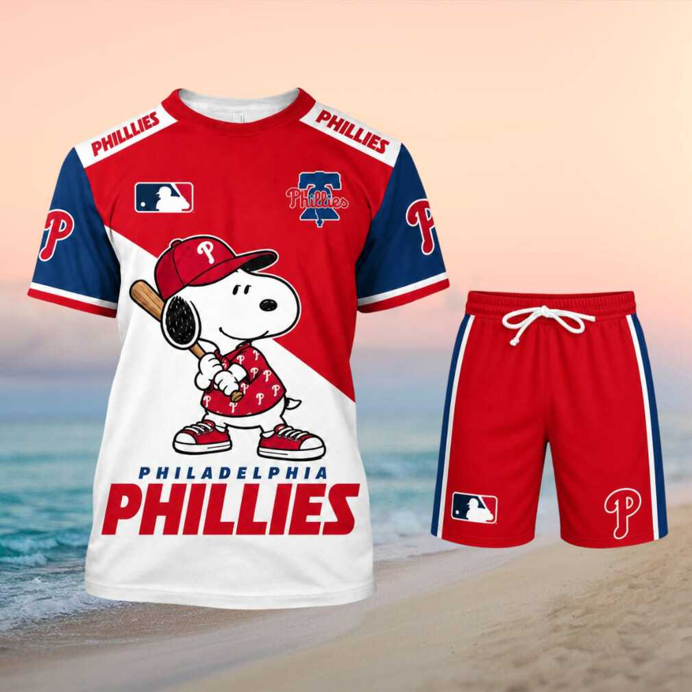 Philadelphia Phillies Snoopy Baseball Cartoon Sports Shirt