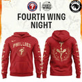 Philadelphia Phillies x Fourth Wing Night Limited Edition Hoodie
