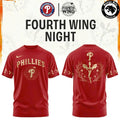 Philadelphia Phillies x Fourth Wing Night Limited Edition T-Shirt