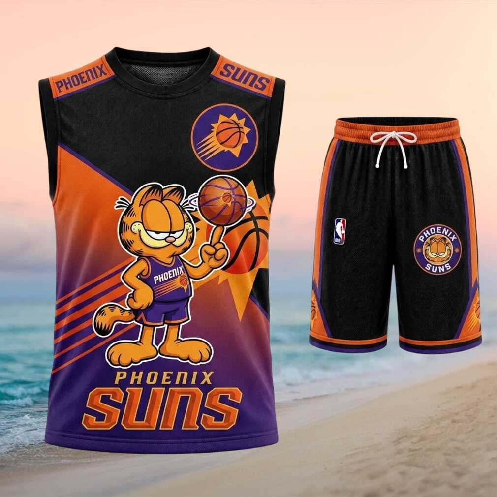 Phoenix Suns Garfield Basketball Shirt