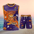 Phoenix Suns Garfield Halloween Basketball Shirt