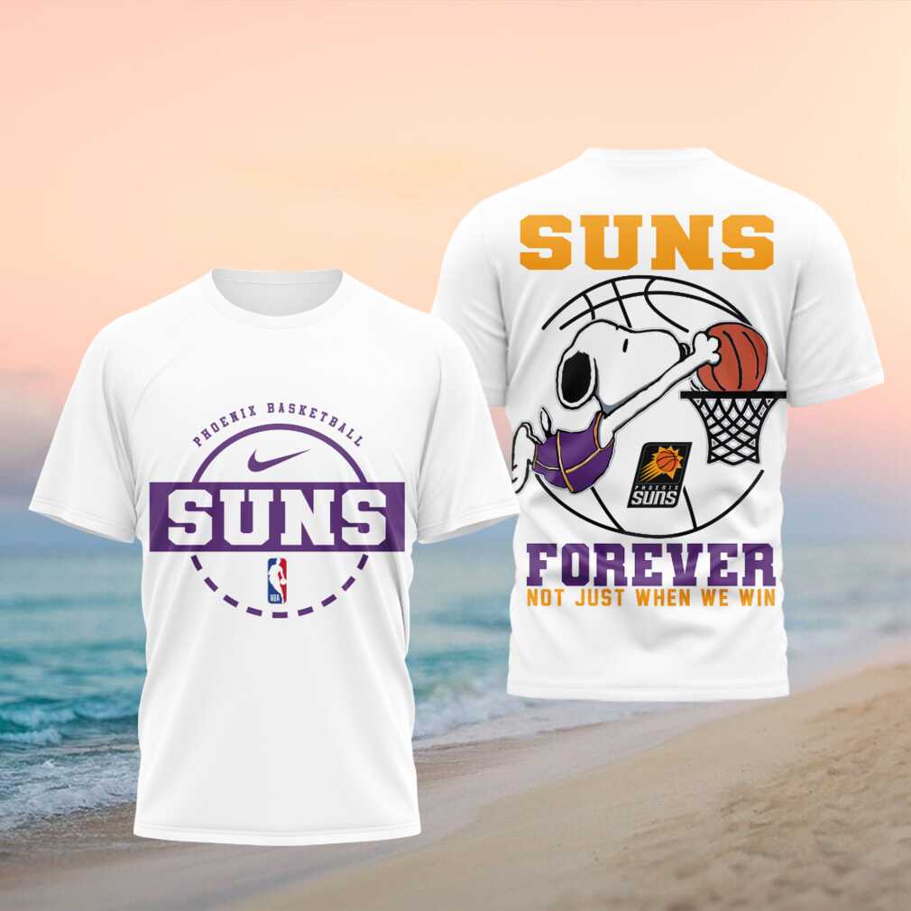 Phoenix Suns Snoopy Basketball Fan Shirt