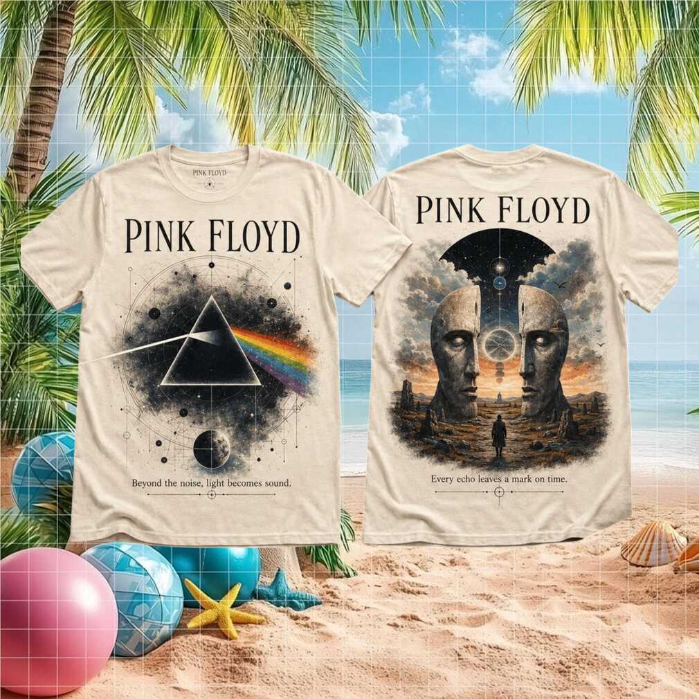 Pink Floyd Dark Side Of The Moon Vintage Retro Tour Fans Unisex Cotton Shirt