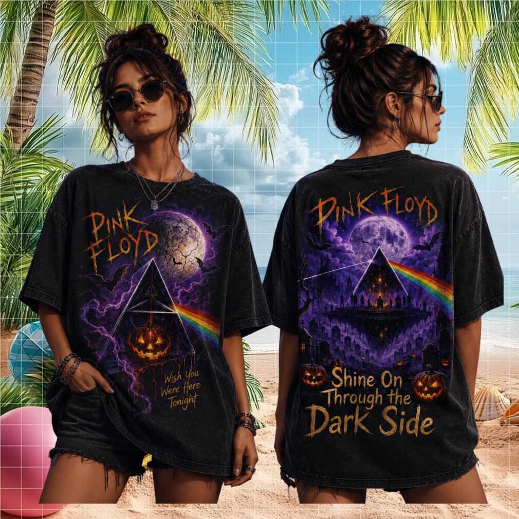 Pink Floyd Wish You Were Here Vintage Halloween Horror Moon Men Women Fans Shirt - Limotees LLC