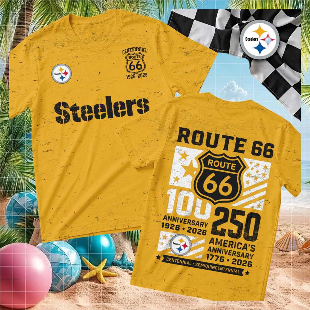 Pittsburgh Football Route 66 Anniversary Shirt