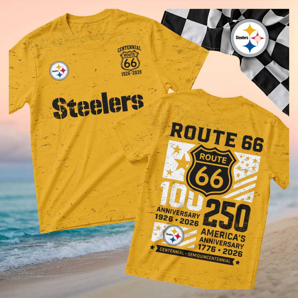 Pittsburgh Football Route 66 Anniversary Shirt