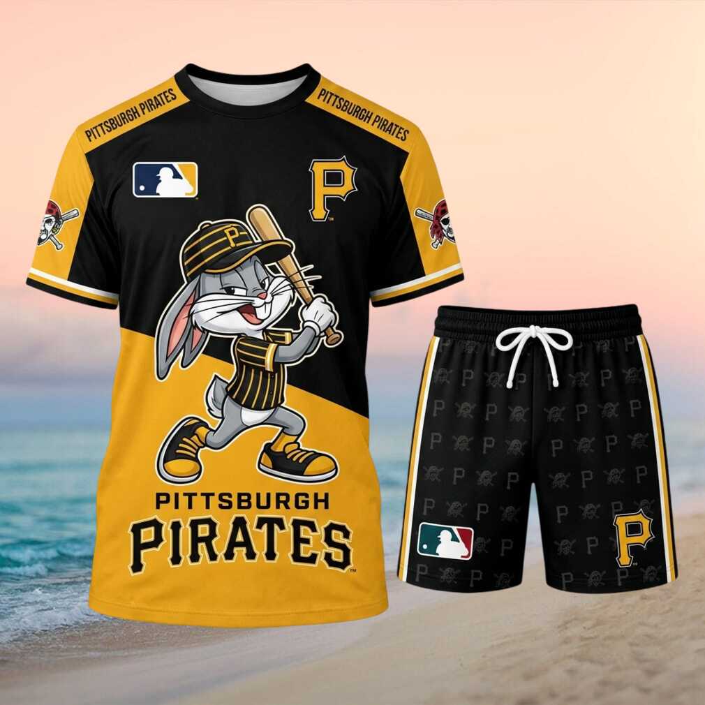 Pittsburgh Pirates Bugs Bunny Baseball Shirt