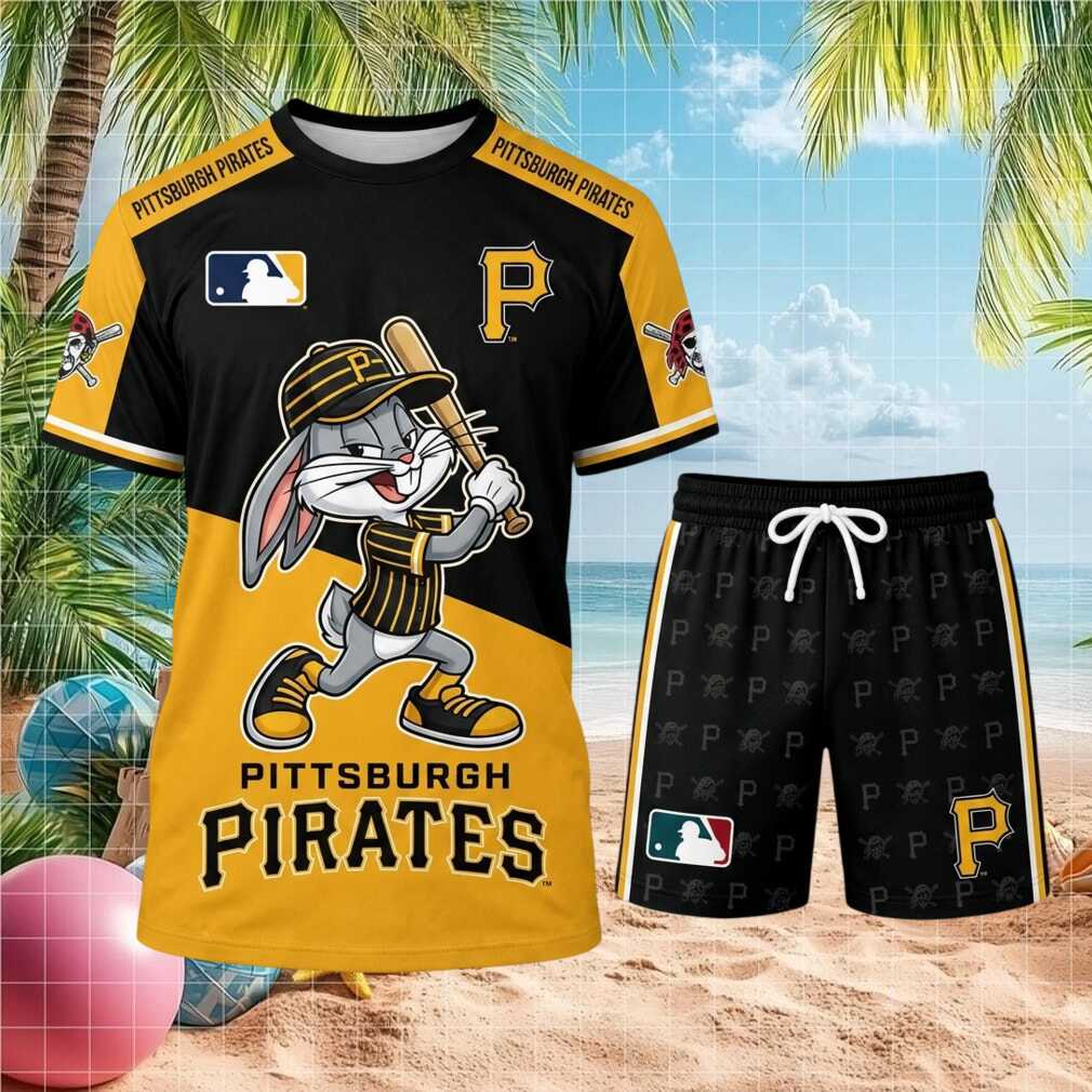 Pittsburgh Pirates Bugs Bunny Baseball Shirt