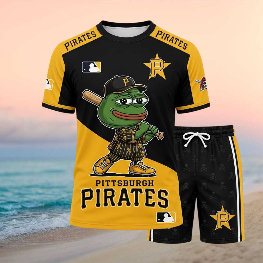 Pittsburgh Pirates Frog Baseball Mascot Shirt