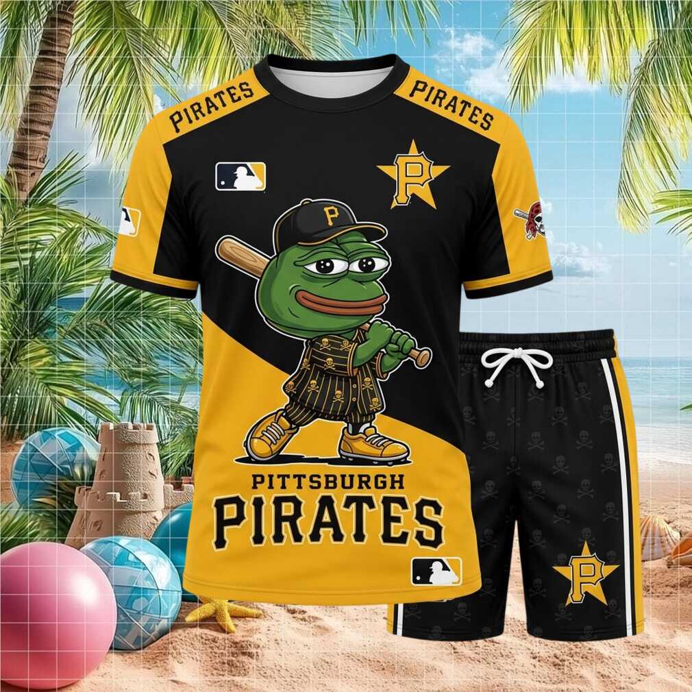 Pittsburgh Pirates Frog Baseball Mascot Shirt