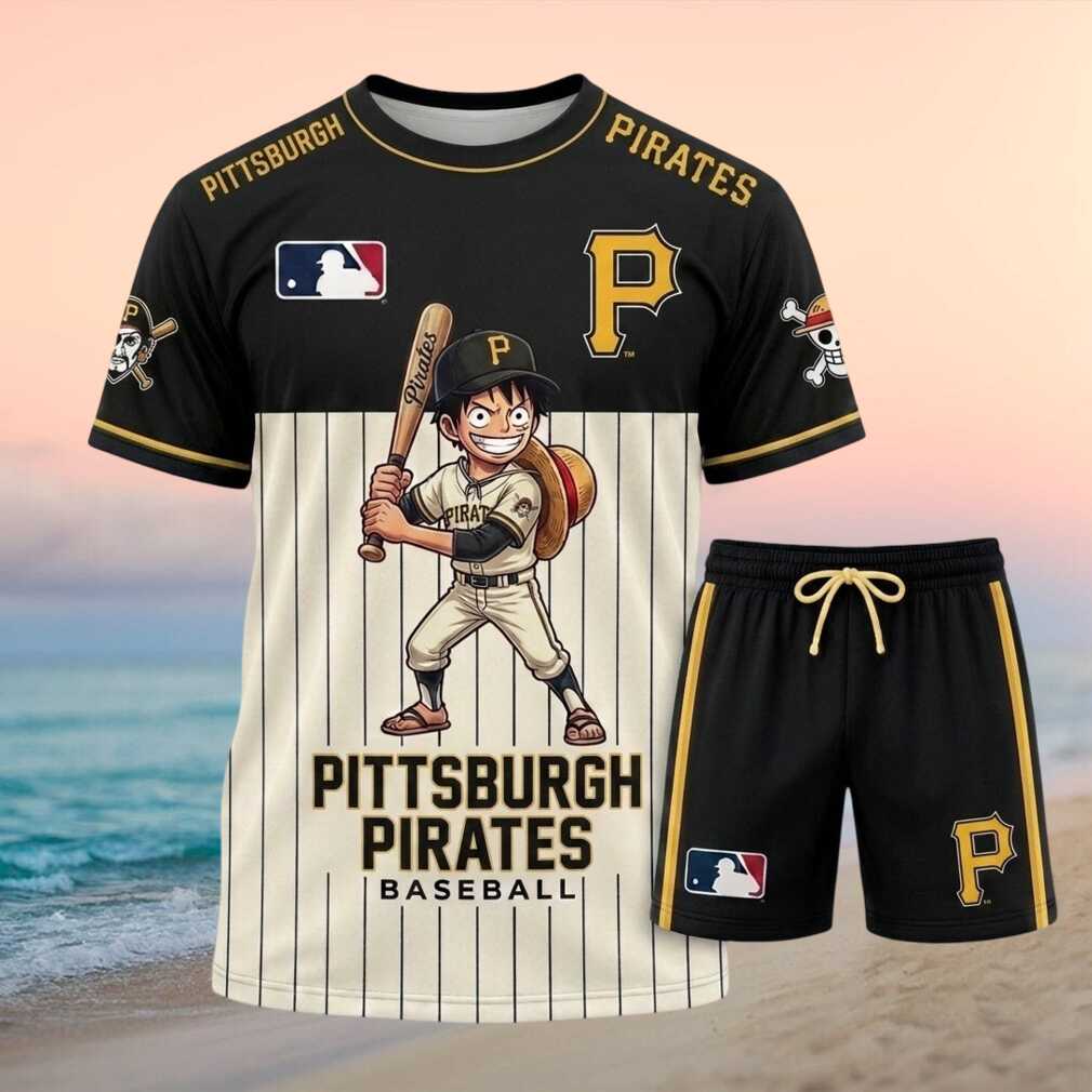 Pittsburgh Pirates Luffy Anime Mascot Baseball Uniform