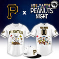 Pittsburgh Pirates x Peanuts Night Limited Edition Baseball Jersey