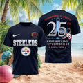 Pittsburgh Steelers 911 25th Anniversary Remembrance Shirt - Limotees LLC