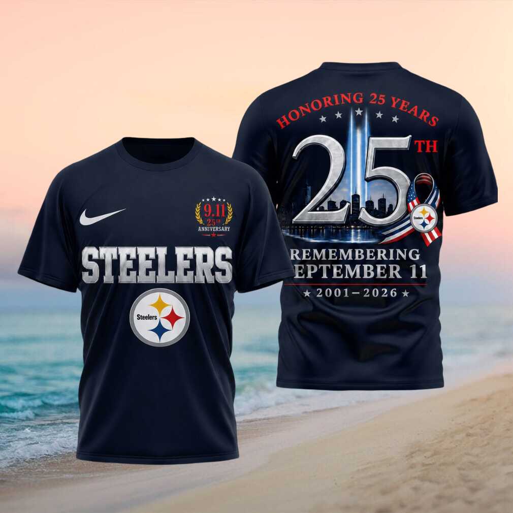 Pittsburgh Steelers 911 25th Anniversary Remembrance Shirt - Limotees LLC