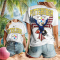 Pittsburgh Steelers American Football Eagle Logo Shirt