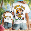 Pittsburgh Steelers Betty Boop Football Cheerleader Shirt