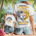 Pittsburgh Steelers Diamond Heart Win Or Lose Football T Shirt