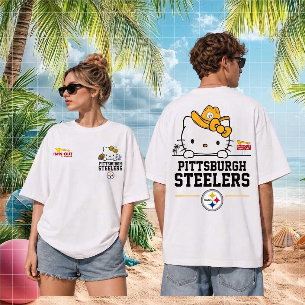 Pittsburgh Steelers Hello Kitty Cowboy Hat NFL Team Shirt