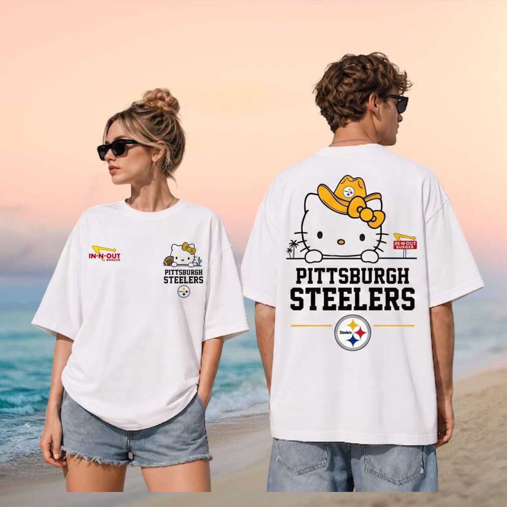 Pittsburgh Steelers Hello Kitty Cowboy Hat NFL Team Shirt