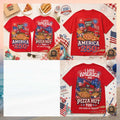 Pizza Hut Meal America 250 Years of Freedom Patriotic Shirt - Limotees LLC