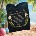 Pope Leo XIV Woke Is No Insult Floral Catholic Quote T Shirt - Limotees LLC