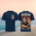 Popeye The Sailor Man 250 Years of Freedom American Patriotic Legend Men's Shirt - Limotees LLC