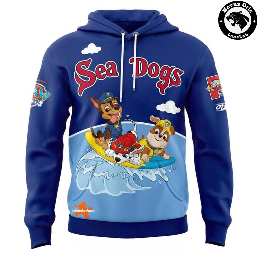 Portland Sea Dogs x PAW Patrol 2026 Limited Edition Baseball Jersey