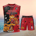 Portland Trail Blazers Garfield Halloween Pumpkin Basketball Shirt