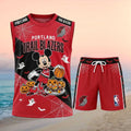 Portland Trail Blazers Mickey Halloween Shirt