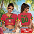 Portugal National Football Team United 2026 World Cup Custom Name Number Women Shirt - Limotees LLC
