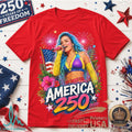 Karol G Bichota America 250 Years Of Freedom Patriotic Concert Shirt - Limotees LLC