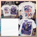 Prince America 250 Years 1776 2026 Iconic Music Legend Patriotic Shirt - Limotees LLC
