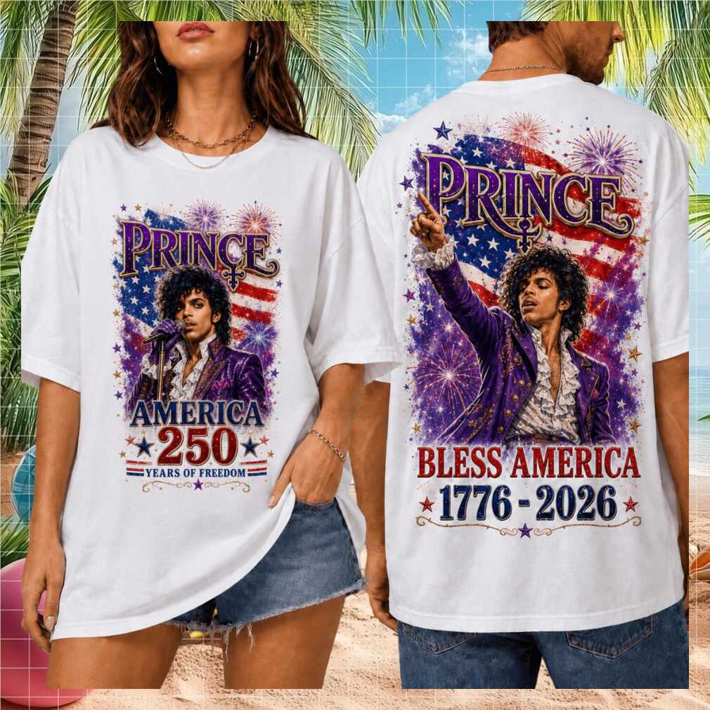 Prince Bless America 250 Years Of Freedom 1776 2026 Shirt - Limotees LLC