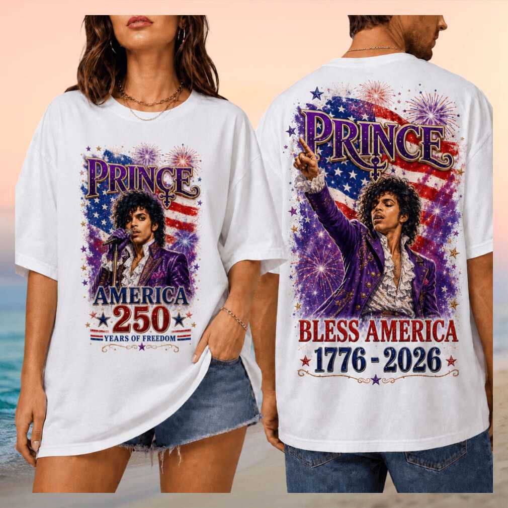 Prince Bless America 250 Years Of Freedom 1776 2026 Shirt - Limotees LLC