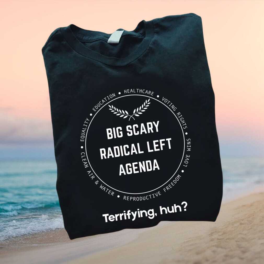 Progressive Liberal Big Scary Radical Left Agenda Equality T Shirt - Limotees LLC