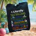 Progressive Tax Dollars Support National Parks Science T Shirt - Limotees LLC